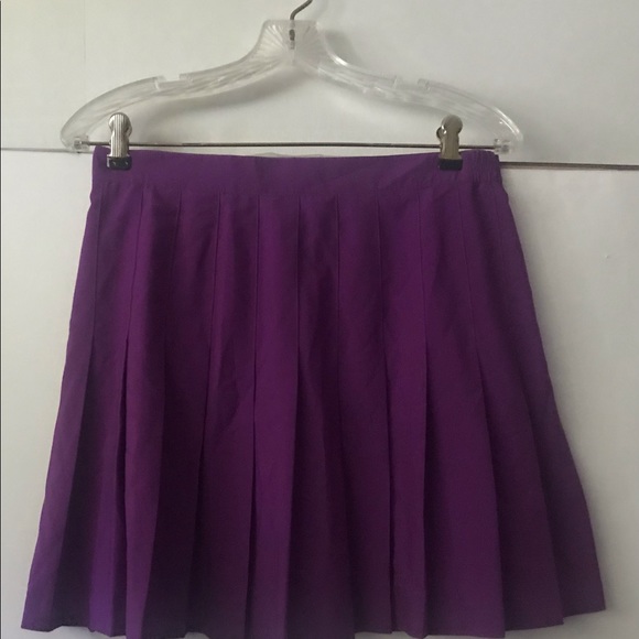 New Kaelin Pleated Tennis Pickleball Purple Skirt size 14 Summer - Picture 8 of 16